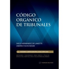 CÓDIGO ORGÁNICO DE TRIBUNALES 2024 THOMSON REUTERS